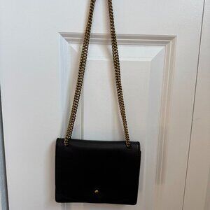 Madewell leather chain link purse